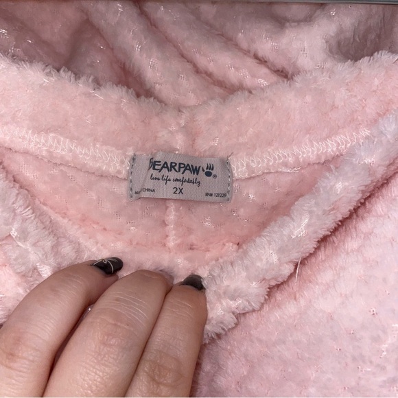 BearPaw Cozy Fleece Sleep Set with Jogger Style Pants Size 2X - Picture 5 of 9